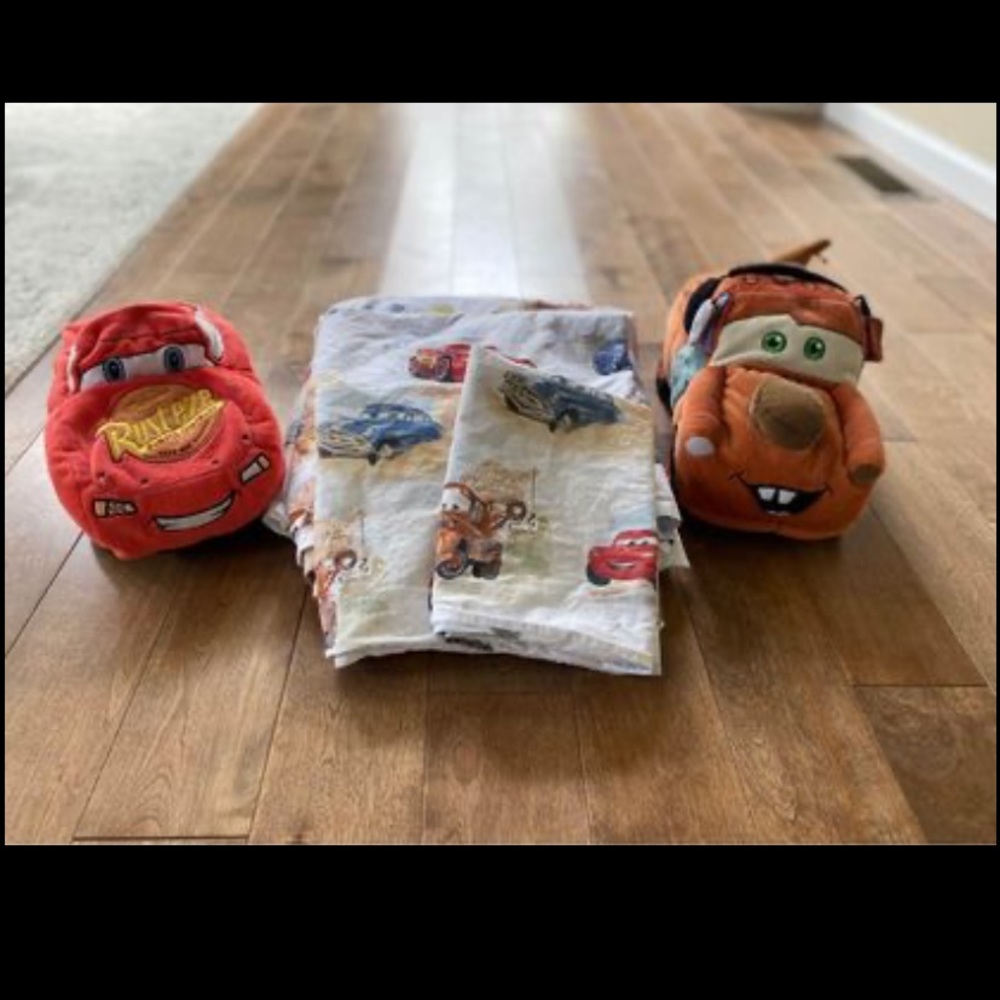 Pottery Barn Cars sheet set - Queen size